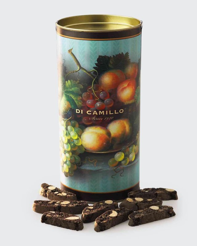 Chocolate Biscotti Di Prato Fruit Canister